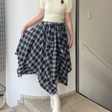 イレヘムチェックスカート