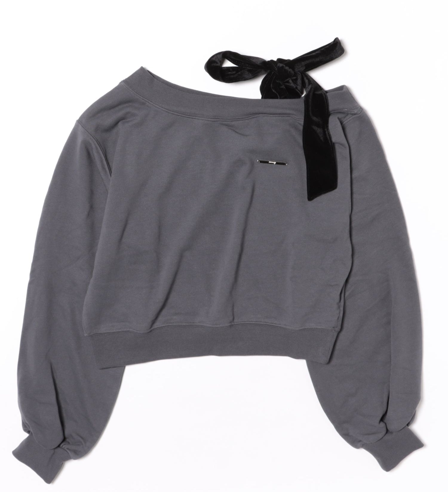 リボンワンショルトレーナー