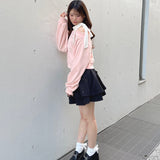 リボンワンショルトレーナー