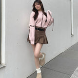 ショートステッチニット