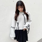 ショートステッチニット