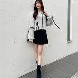 ショートステッチニット