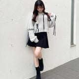 ショートステッチニット