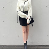 ショートステッチニット