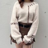 ショートステッチニット