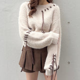 ショートステッチニット