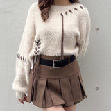 ショートステッチニット