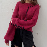 ショートステッチニット