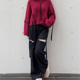 ショートステッチニット