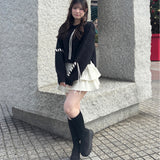 ショートステッチニット