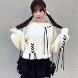 ショートステッチニット