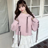 ショートステッチニット