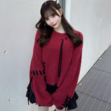 ショートステッチニット