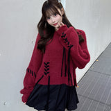 ショートステッチニット