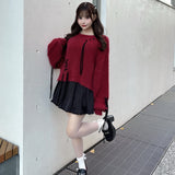 ショートステッチニット