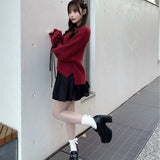 ショートステッチニット