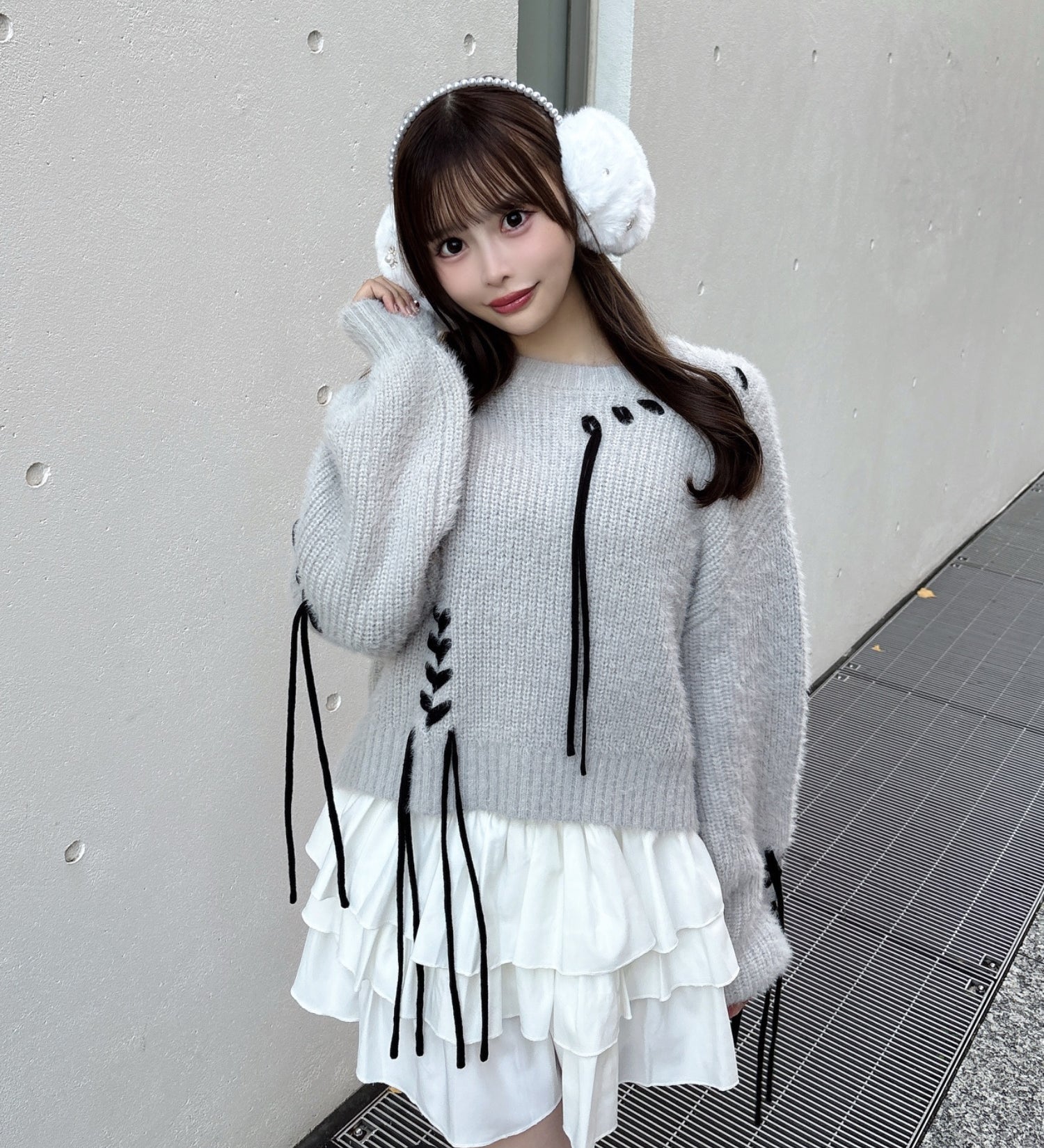 ショートステッチニット