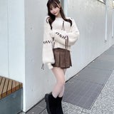 ショートステッチニット