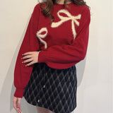 フェザーリボンロゴニット