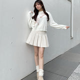 フェザーリボンニット