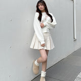 フェザーリボンニット