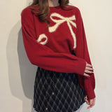 フェザーリボンロゴニット