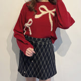 フェザーリボンロゴニット