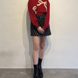 フェザーリボンロゴニット