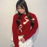 フェザーリボンロゴニット