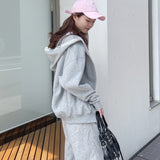 【予約商品 10月上旬お届け】レースジップパーカー