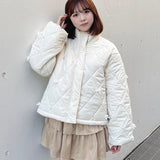 リボンまみれダウン