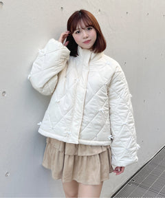 リボンまみれダウン