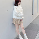 リボンまみれダウン