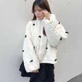 リボンまみれダウン