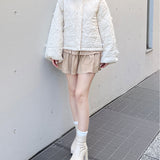 リボンまみれダウン