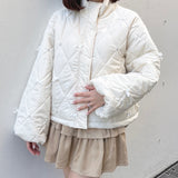 リボンまみれダウン