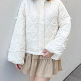 リボンまみれダウン