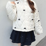 リボンまみれダウン