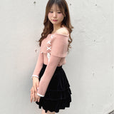 レーシングオフショルニット