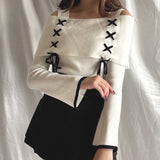 【予約商品 11月中旬お届け】レーシングオフショルニット