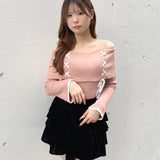 レーシングオフショルニット