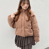 ボウタイダウンジャケット