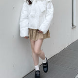 ボウタイダウンジャケット