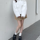 ボウタイダウンジャケット