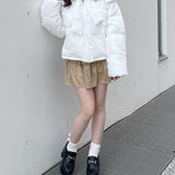 ボウタイダウンジャケット