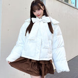 ボウタイダウンジャケット