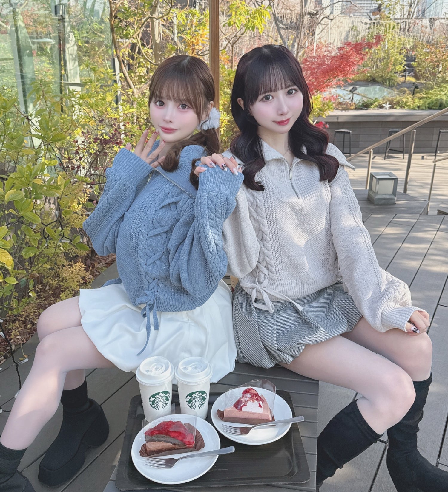 モールレーシングニット