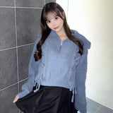 モールレーシングニット