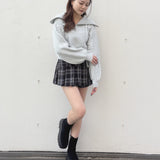 【予約商品 11月中旬お届け】モールレーシングニット