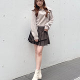 モールレーシングニット